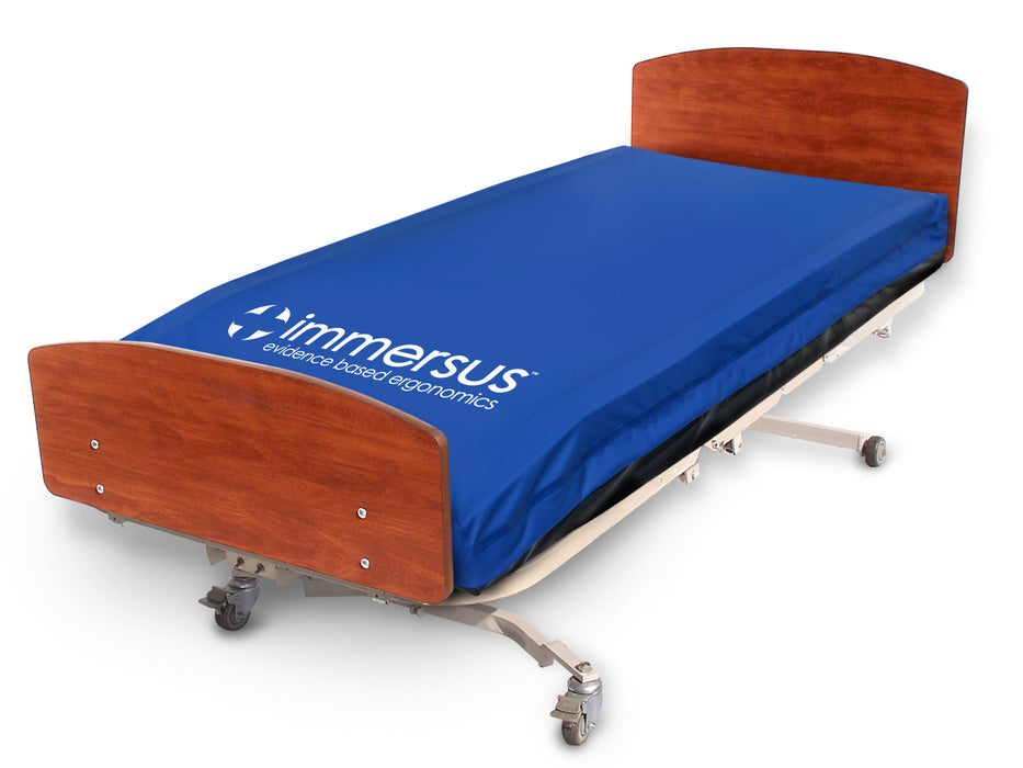 Immersus Foam Mattress For Healing Of Pressure Injury Fall Prevention And Ultimate Comfort In Blue Manufactures Sheet Cover With Logo On Bed Frame