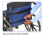 Immersus Posture-Mate WC Wheelchair Seat and Back Cushion for Standard Wheelchair With Velcro Secure Strap Rear View