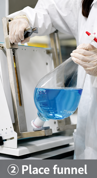 Jeio Tech Funnel Shaker For Laboratory Sample Mixing With Adjustable Operating Angle, Smooth Motion Control, Actual Image