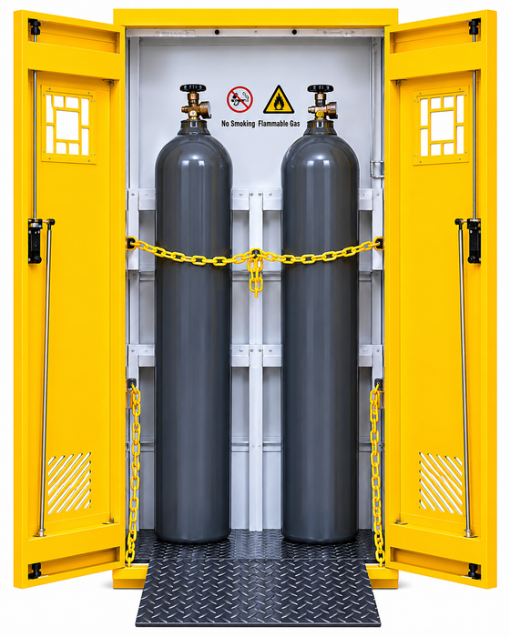 Jeio Tech Gas Cylinder Cabinet For Safe Indoor Gas Cylinder Storage Main Image