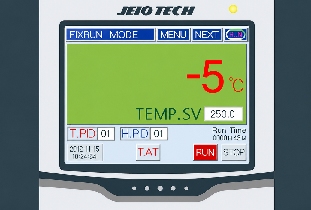 Jeio Tech JMV Temperature Chamber For Scientific Heating And Cooling Processes, Color LCD Controller 
