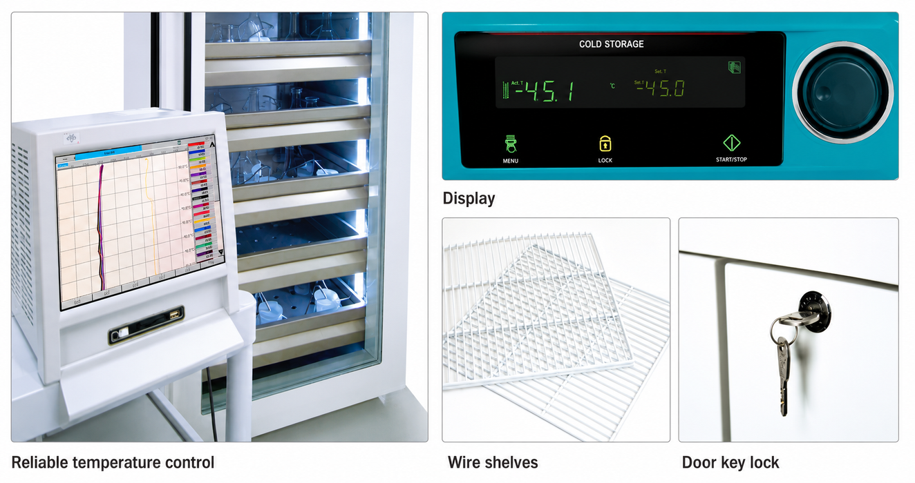 Jeio Tech Laboratory Refrigerators CLG Series For Scientific And Research Applications