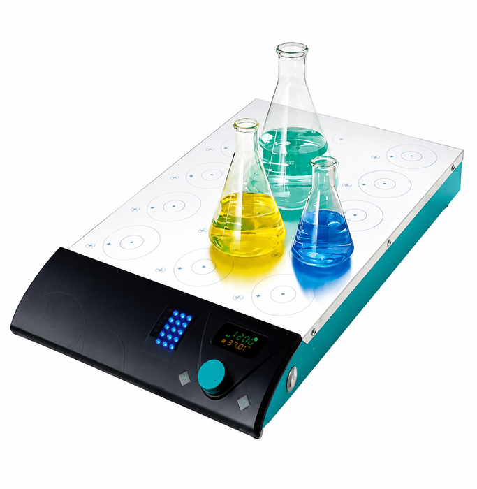 Jeio Tech Magnetic Stirrers Multi Position With Digital PID Control For High-Speed Multi-Point Laboratory Mixing, Main Image