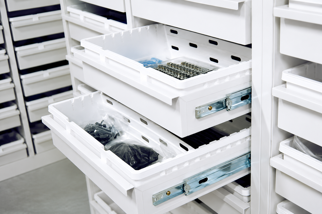 Jeio Tech Open Storage Cabinet For Laboratory Supplies And Instruments Image