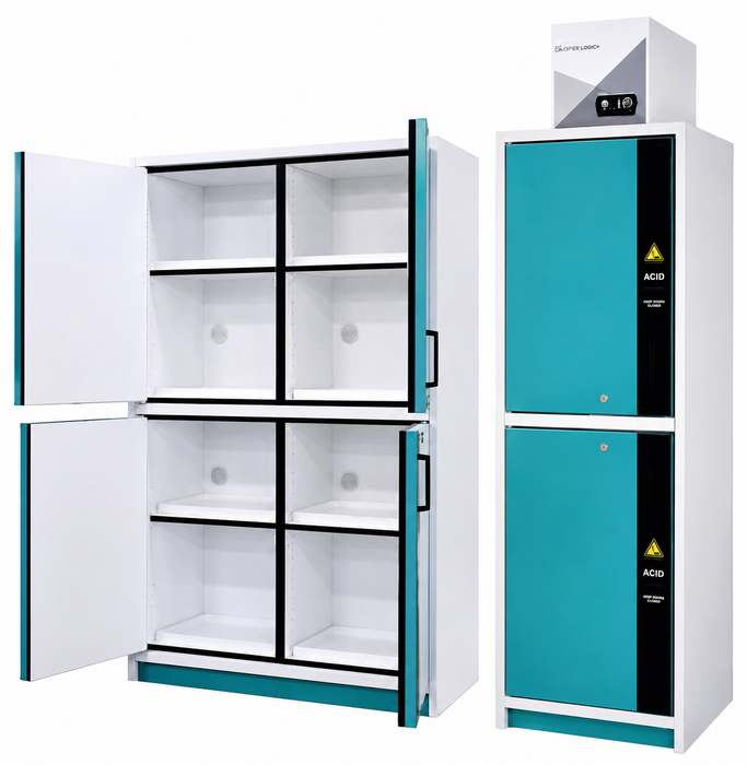 Jeio Tech Safety Acid Corrosive Cabinet With Ventilation System And Chemical Resistant Interior For Safe Laboratory Chemical Storage, Main Image