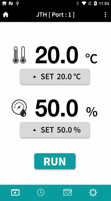 Jeio Tech Temperature And Humidity Chamber Basic Type Remote Monitoring Image