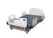 Joerns BariMatt 1000 Plus Pressure Reducing Bariatric Foam Mattress With Side Bolsters In Fully Flat Bed Frame View