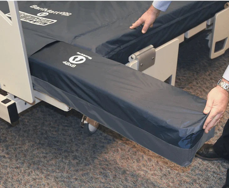 Joerns BariMatt 1000 Plus Pressure Reducing Bariatric Foam Mattress With Side Bolsters Removed View