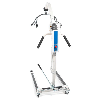 Joerns Hoyer HPL402 Electric Patient Lift With Lever And Box Unit Rear View