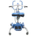 Joerns Hoyer Journey Portable Stand Aid Lift With Handle Bar Knee Pads And Foot Plate Front View
