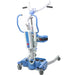 Joerns Hoyer Journey Portable Stand Aid Lift With Handle Bar Knee Pads And Foot Plate Rear View