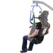 Joerns Hoyer Professional Comfort Access Toileting Clip Style Sling With Head Support And User View