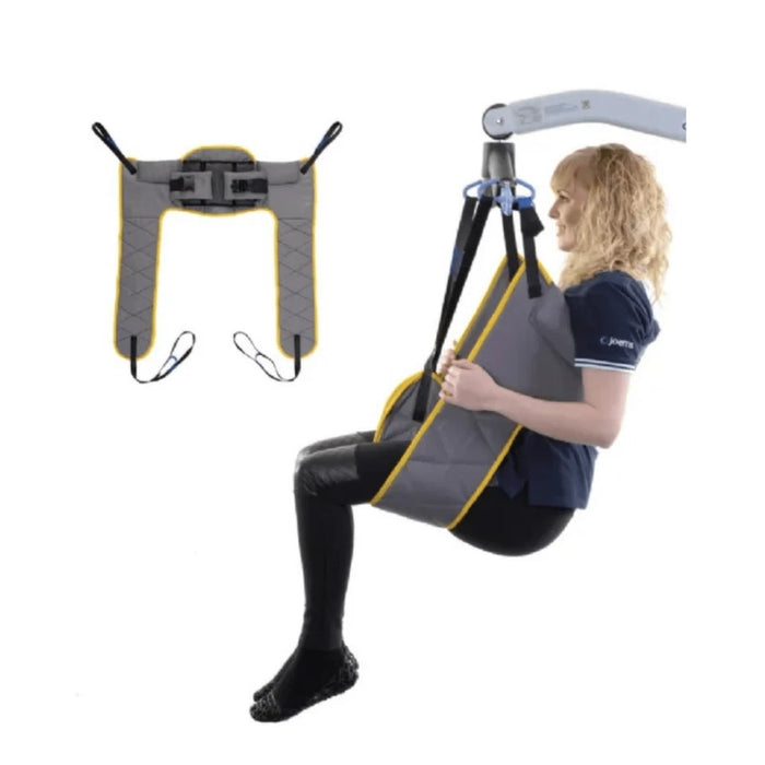 Joerns Hoyer Professional Comfort Access Toileting Clip Style Sling With User View