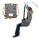 Joerns Hoyer Professional Quick Fit Deluxe Padded Loop Style Sling With User Side View