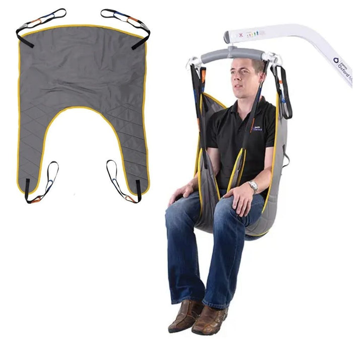 Joerns Hoyer Quick Fit Mesh Padded Loop Style Sling With User Front View