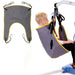 Joerns Hoyer Quick Fit Mesh Padded Loop Style Sling With User Side View