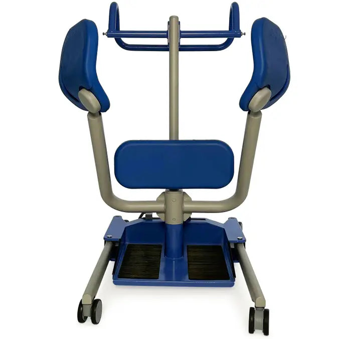 Joerns Hoyer Up Stand Aid With Seat Adjusted For Space Front View