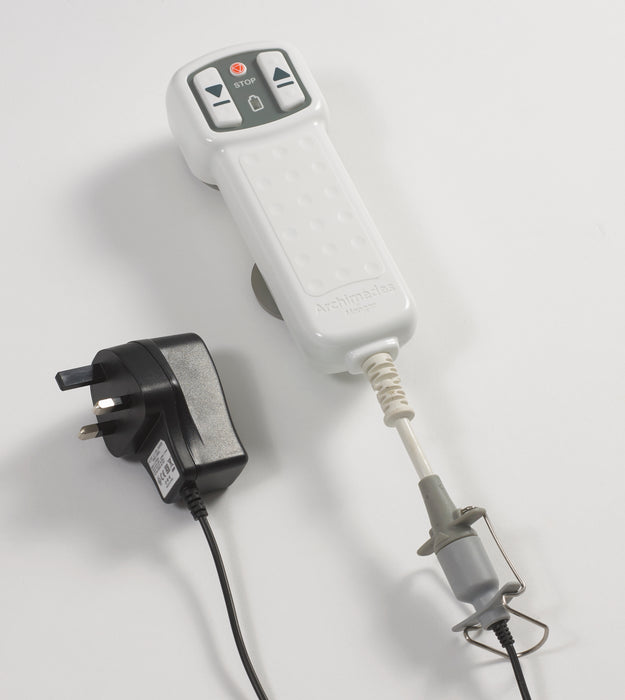 Joerns Mangar Archimedes Bath Lift Hand Control And Plug View