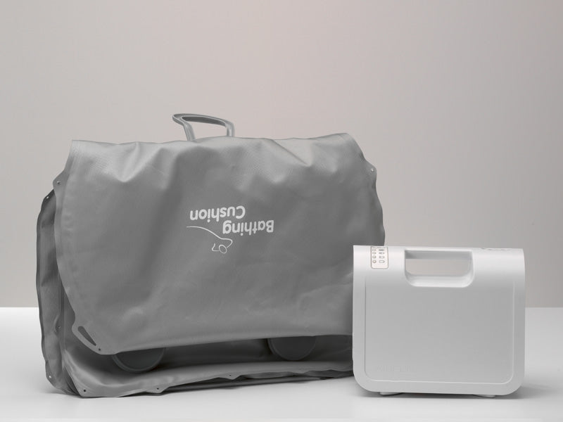 Joerns Mangar Inflatable Bathing Cushion With Airflo 12 And Bag View