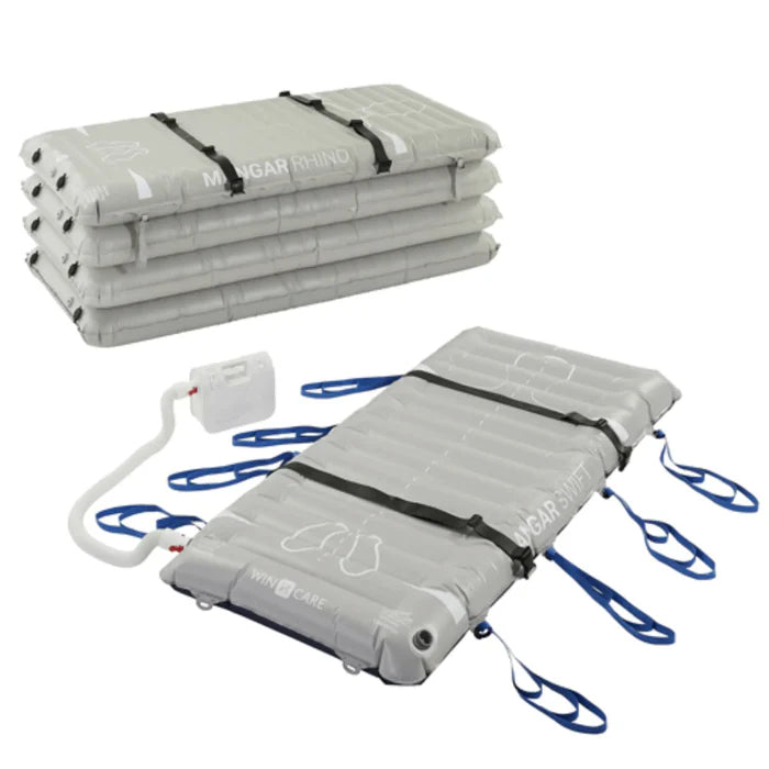 Joerns Mangar Supine Transfer System Mangar Rhino And Swift With Air Dou Compressor View