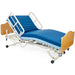 Joerns WeCare Hospital Bed Elevated Raised Head And Knee Section In Traditional Panel With Mattress And Hand Pendant View