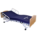 Joerns WeCare Hospital Bed Low Level In Raised Head And Knee Section With Traditional Panel And Mattress View