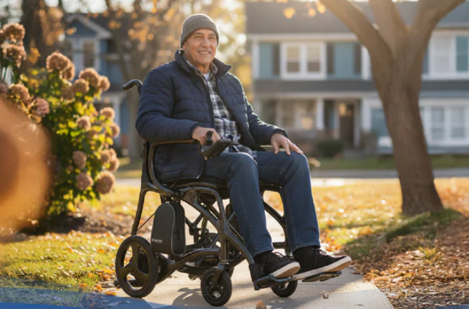 Journey Air Elite Max Mobility Chair In Use By Patient