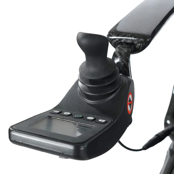 Front View Of Journey Air Elite Max Mobility Chair LED Controller