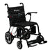 Journey Black Air Elite Lightweight Folding Power Chair With Flip Up Footrests View