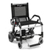 Journey Black Zinger Folding Power Chair With Floating Footrests View