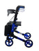 Journey Blue Breeze Rollator With Large Bag Side View