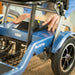 Journey Blue So Lite Folding Power Scooter Battery View