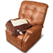 Journey Perfect Sleep Chair Deluxe Plus Duralux Tan With Blanket View