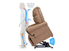 Journey Perfect Sleep Chair Lift Stand Assist View