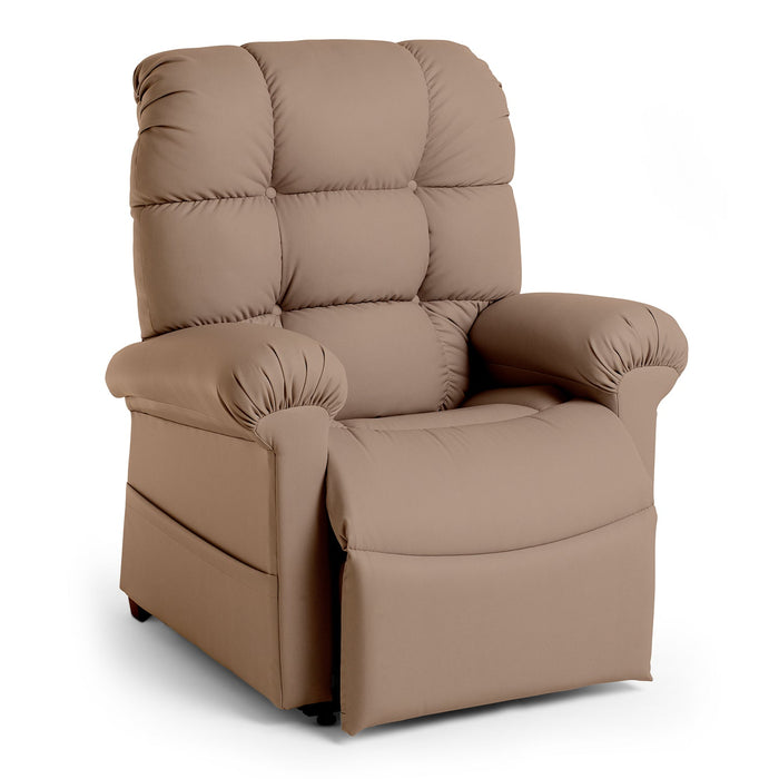 Journey Perfect Sleep Chair Miralux 2 Zone Saddle View