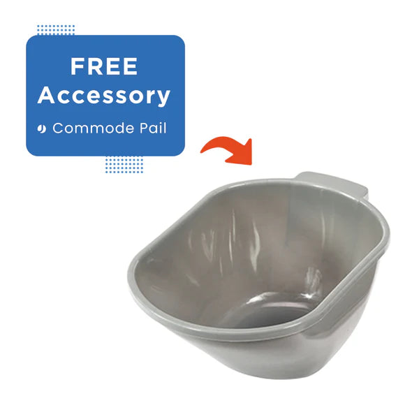Journey SoftSecure 3 in 1 Commode Chair Free Pail View