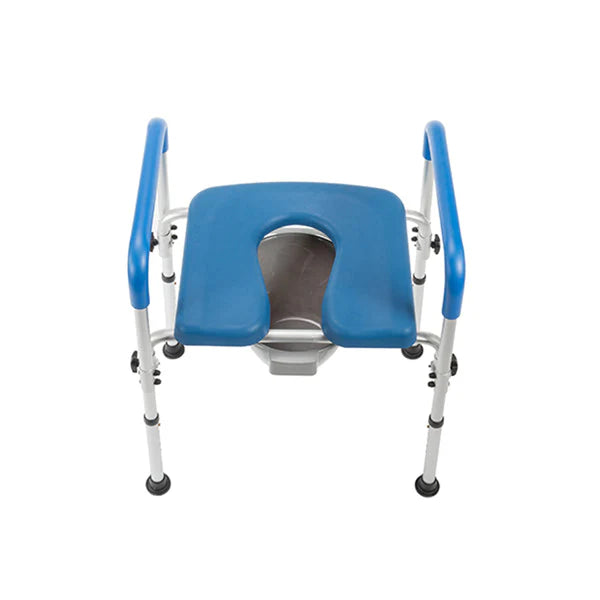 Journey SoftSecure Perfect Raised Toilet Seat With Pail Top View