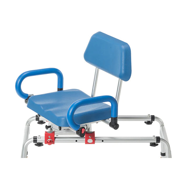 Journey SoftSecure Rotating Transfer Bench Seat Swivelled CloseUp View