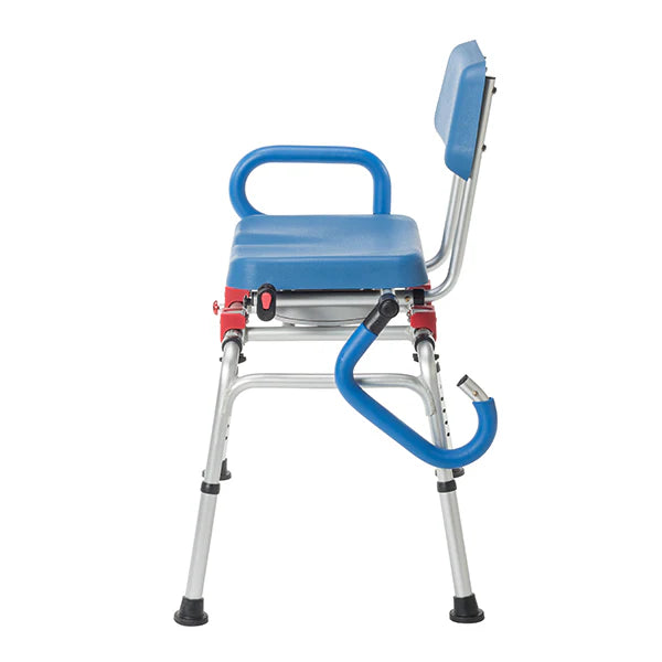 Journey SoftSecure Rotating Transfer Bench With Arm Down View