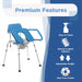Journey SoftSecure Uplift Toilet Assist Commode Detailed View