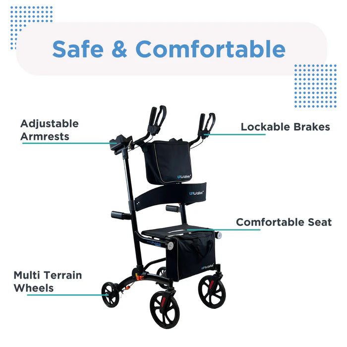 Journey UPWalker Premium Lite 2024 Model Dark Silver Detailed View