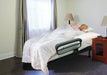 Journey UPbed Standard 4 in 1 Motorized Lift Bed Slightly Raised Position With Patient View