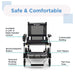 Journey Zoomer Lightweight Folding Power Chair Safety And Comfortable Info View