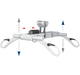 Savaria M-Series Bariatric Ceiling Lift With Up To 1,200 lb Capacity Bariatric Patient Hoist For Safe Hospital Transfers Featuring A 4-Point Carry Bar