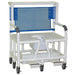MJM International Bariatric Shower Chair With Individual Self Storing Sliding Footrests And 8 Caster Wheels View