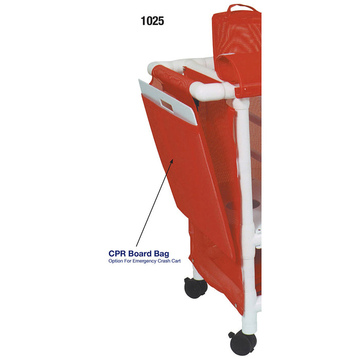 MJM International Emergency Cart 1010 3TW CPR Bag View