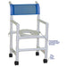 MJM International Folding Shower Chair Dimension View