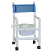MJM International Folding Shower Chair With Square Pail View