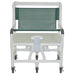 MJM International Forest Green Bariatric Shower Chair With 6 Casters View