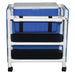 MJM International Hydration Cart With 48 Quartz Ice Chest And 2 Storage Shelves View